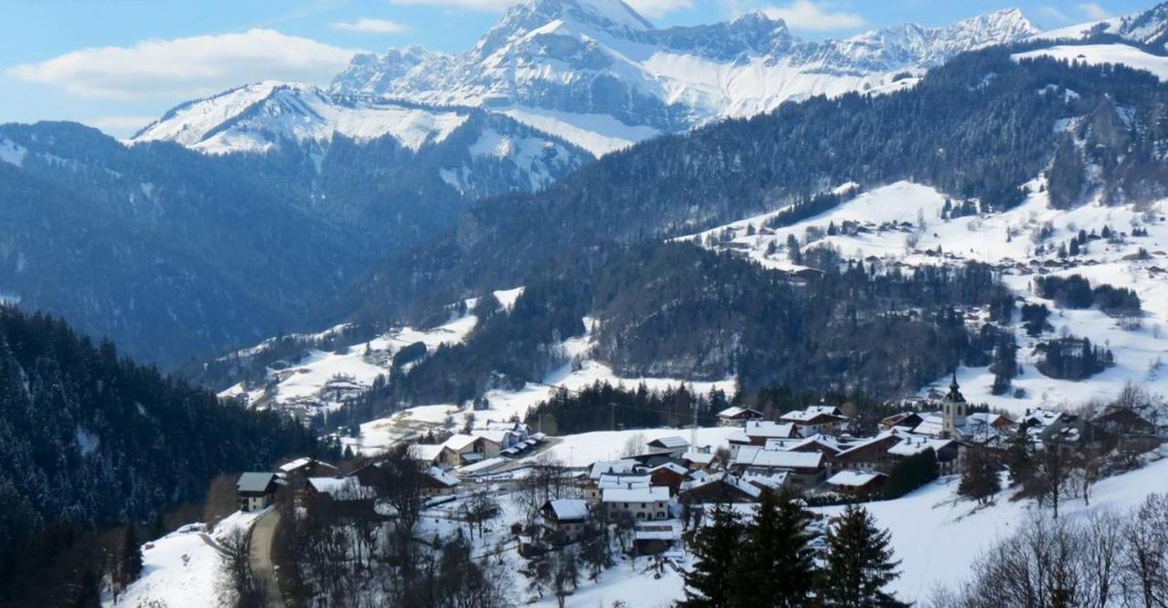 Appartement Confortable Avec Vue Sur La Montagne Notre-Dame-de-Bellecombe Exteriör bild